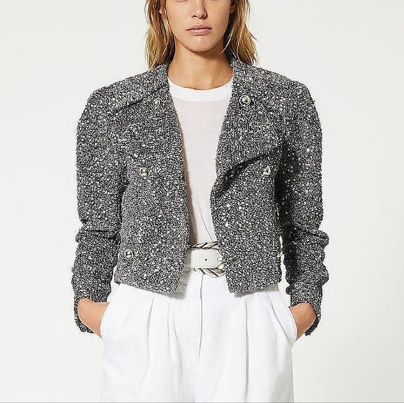 IRO Sorla Sequin Jacket - Picture 4 of 7
